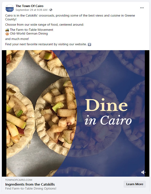 Dine in Cairo