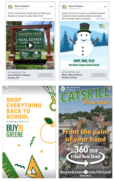 Buy Local Campaign Social Ads