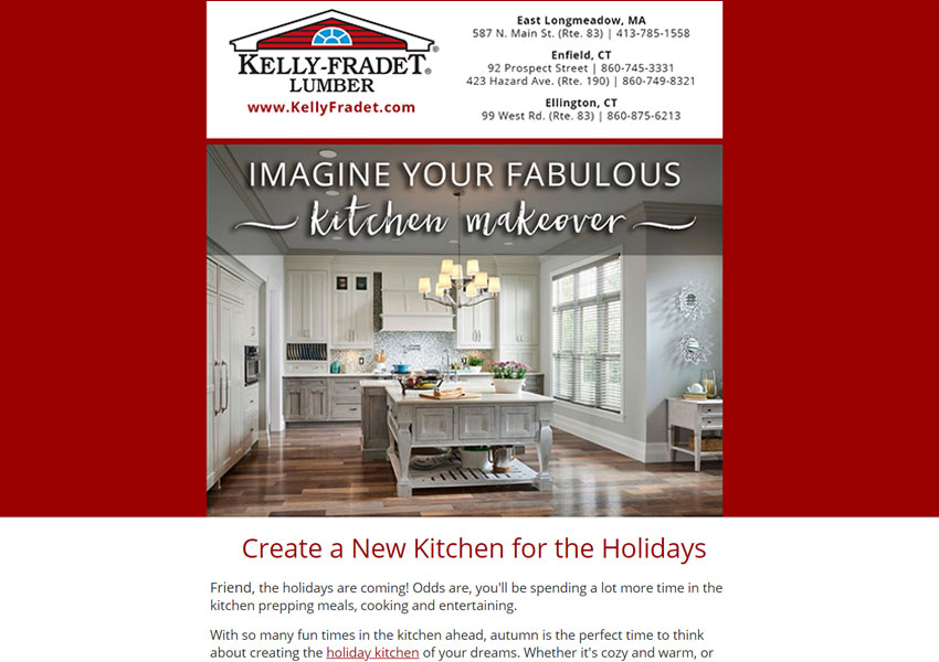 Kelly-Fradet Email Newsletters