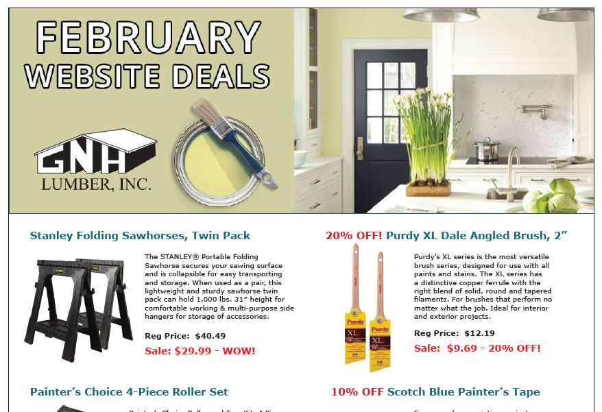 GNH Website Sales Flyer