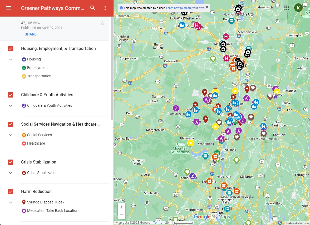 CGAC Resources Google Map