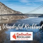 Destination Rockland - Winter Sign