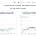 Columbia Greene Addiction Coalition Opioid Data Dashboard