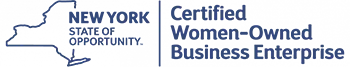 WBE - A New York State Certified Women Business Enterprise